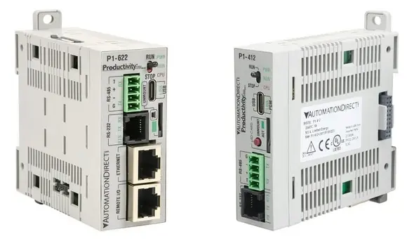 Productivity1000 PLC serisi için iki yeni CPU modeli.
